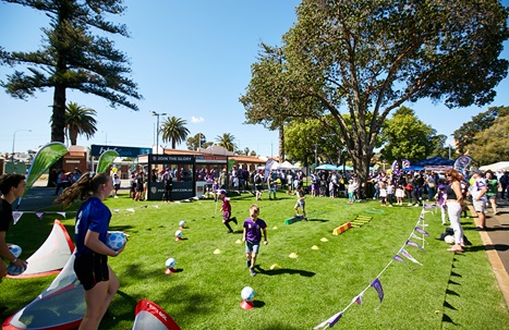 Perth Glory Gate 1 Activations